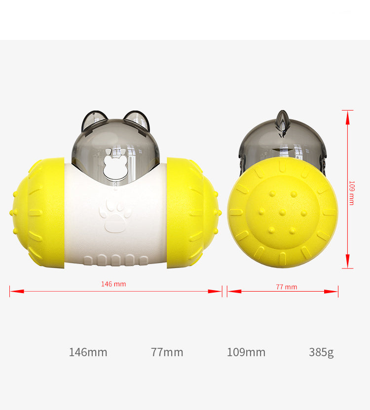 Treat-dispensing Tumbler Toy for Dogs & Cats