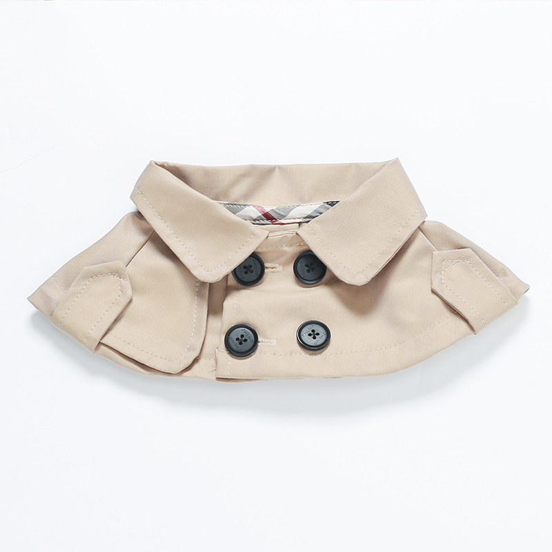 Pet Trench Coat for Cats & Small Dogs