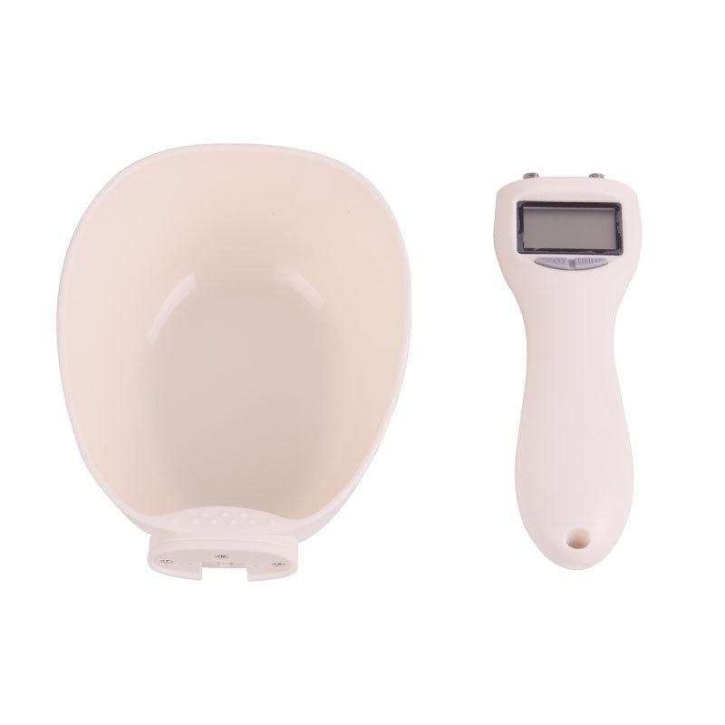 Pet Food Measuring Scoop with LED Display for Dogs & Cats