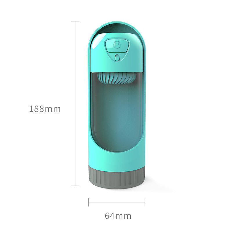 Multifunctional Portable Water Bottle for Dogs & Cats