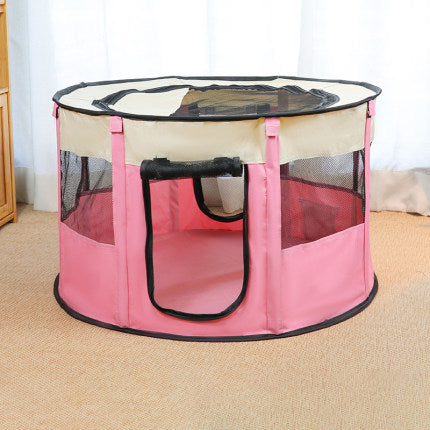 Outdoor Portable Foldable Pet Playpen for Cats & Small Dogs