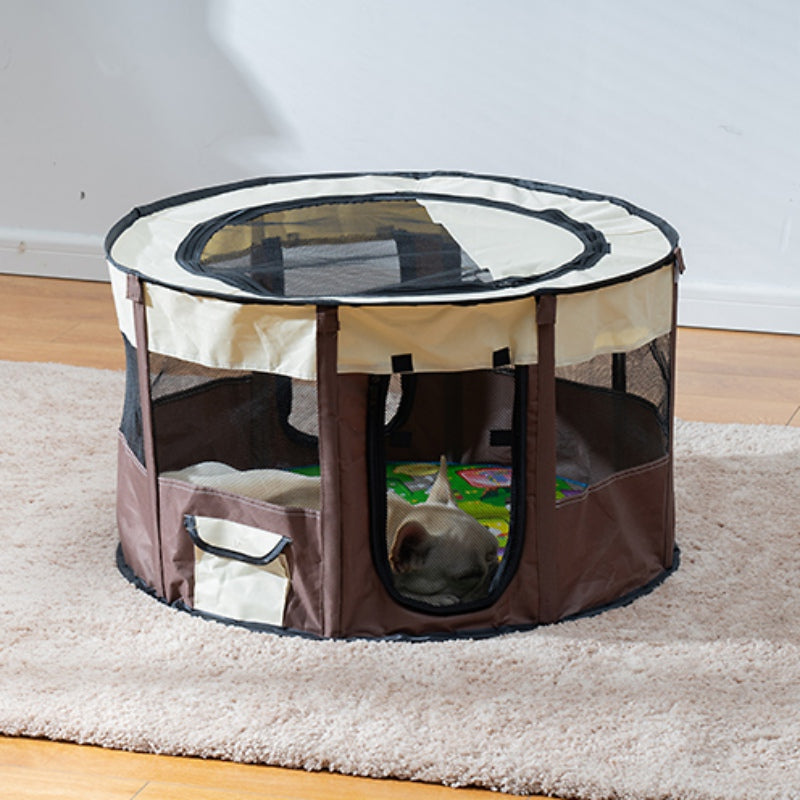 Outdoor Portable Foldable Pet Playpen for Cats & Small Dogs