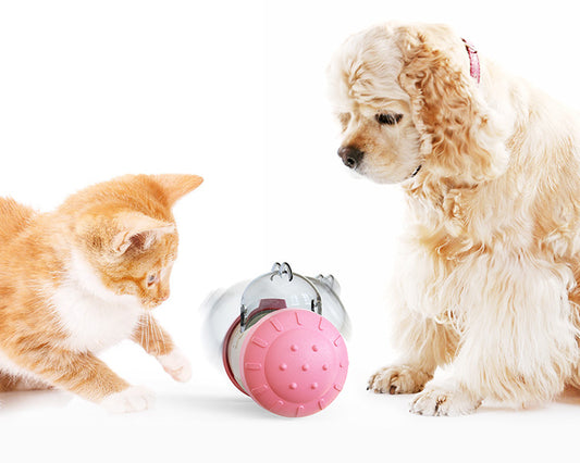 Treat-dispensing Tumbler Toy for Dogs & Cats