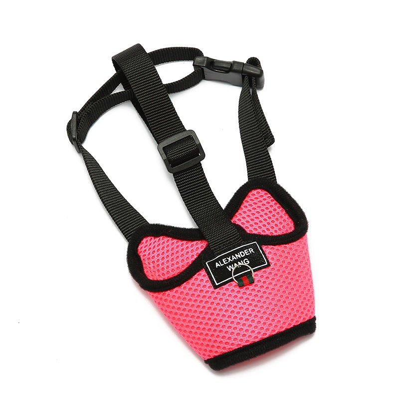 Adjustable Breathable Pet Muzzles for Medium & Large-sized Dogs