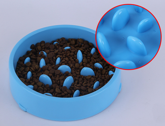 Slow Feeder Pet Bowl for Dogs & Cats