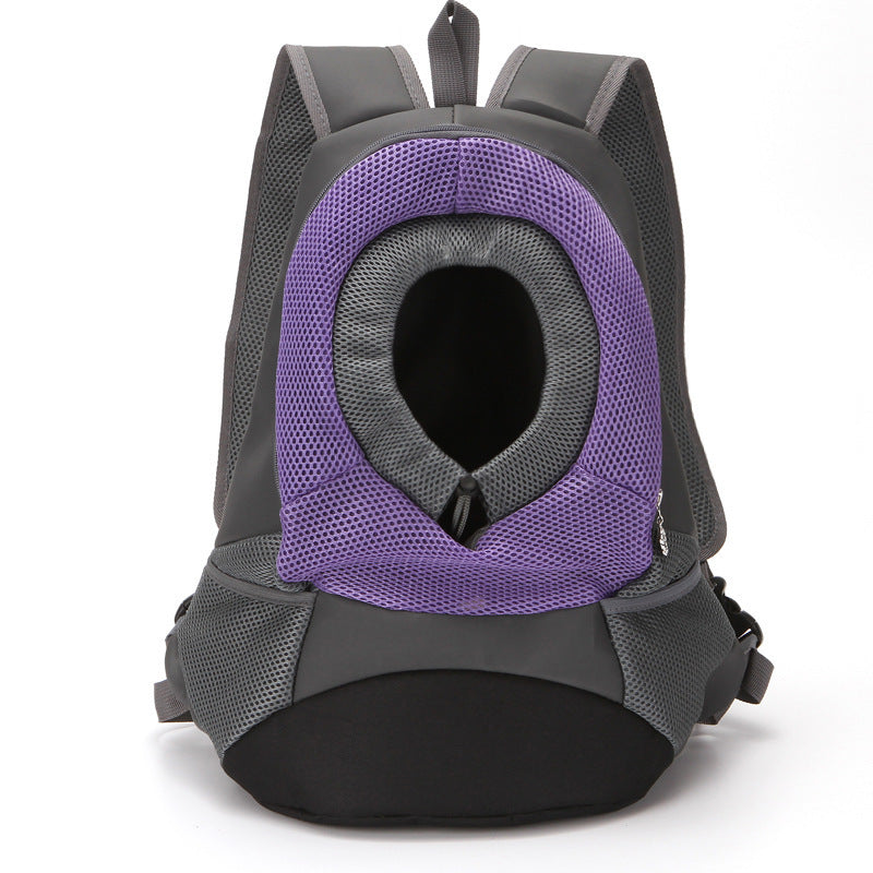 Designer Pet Backpack Carrier for Cat Dog Mouse Ears Crochet 