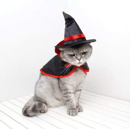 Halloween Pet Cloak for Cats and Small Dogs