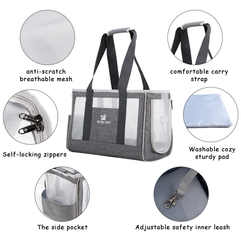 Portable Pet Carrier for Cats & Small Dogs