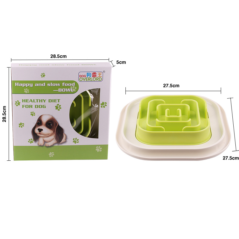 Anti-choking Pet Bowl for Dogs & Cats