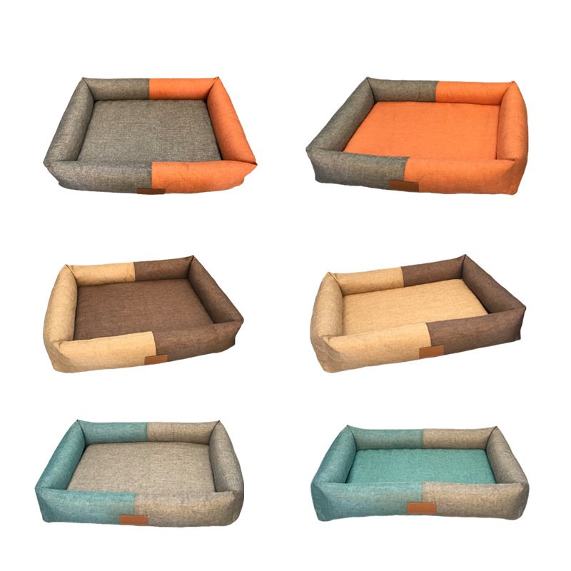 Rectangular Pet Bed for Dogs & Cats