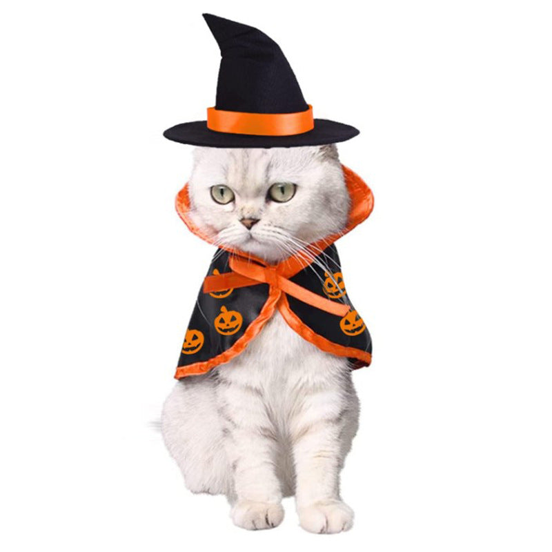 Halloween Pet Cloak for Cats and Small Dogs