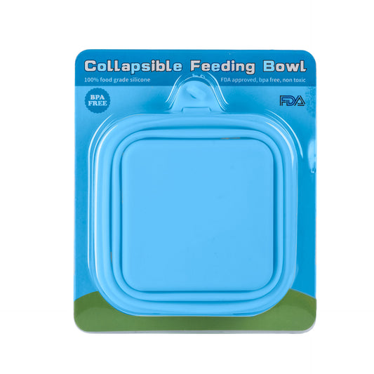 Outdoor Collapsible Pet Bowl for Dogs & Cats