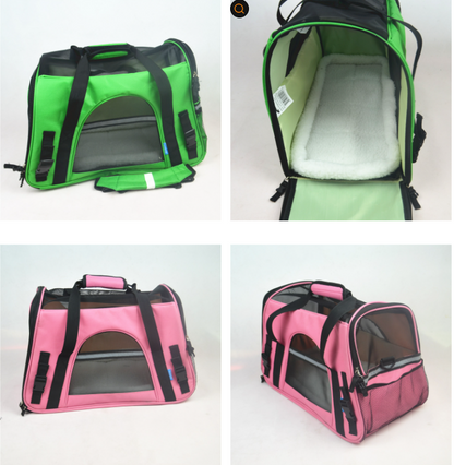 Portable Travel Pet Carrier for Cats & Small Dogs