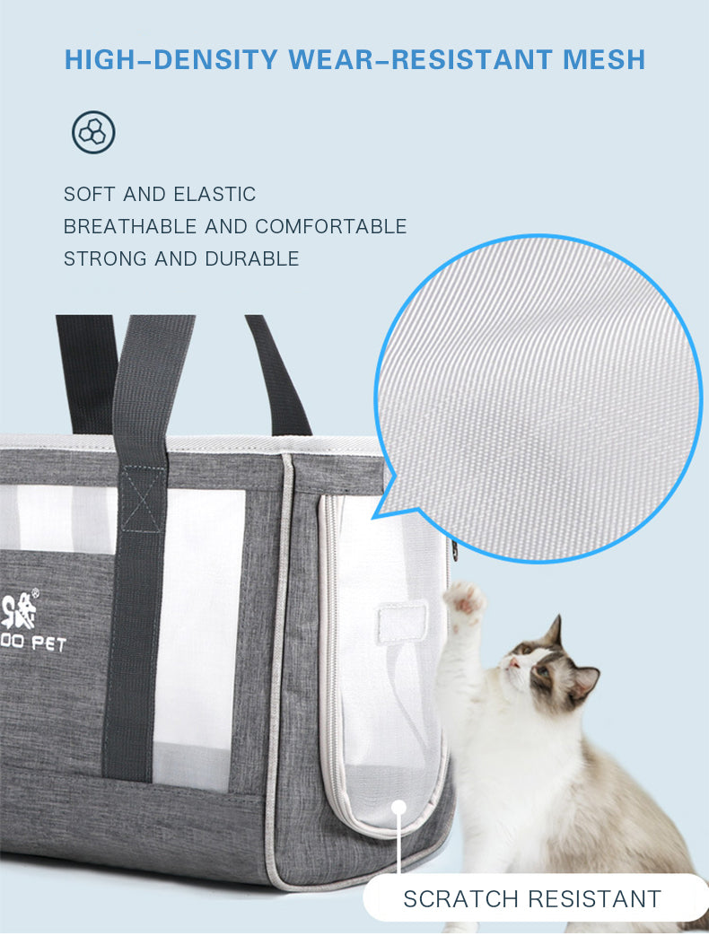 Portable Pet Carrier for Cats & Small Dogs