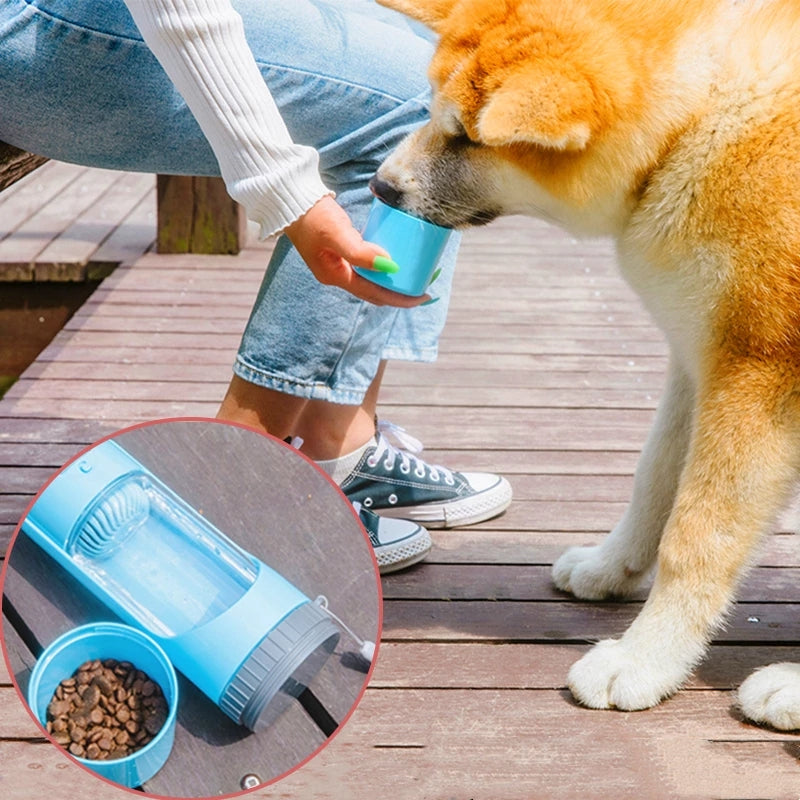 Multifunctional Portable Water Bottle for Dogs & Cats