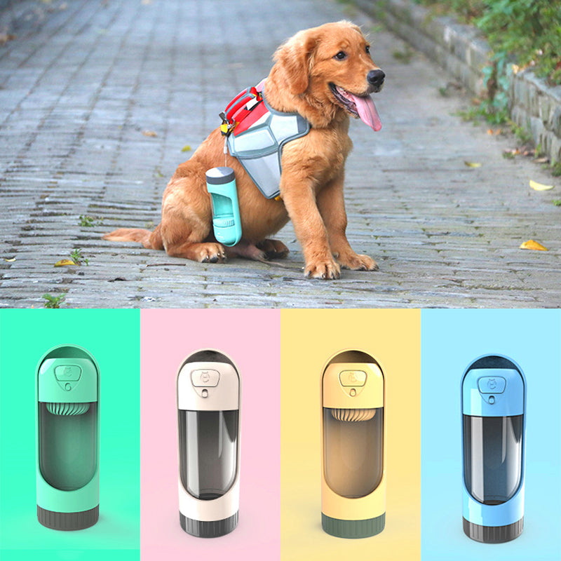 Multifunctional Portable Water Bottle for Dogs & Cats