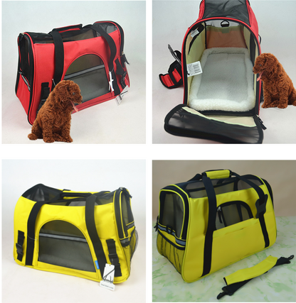 Portable Travel Pet Carrier for Cats & Small Dogs