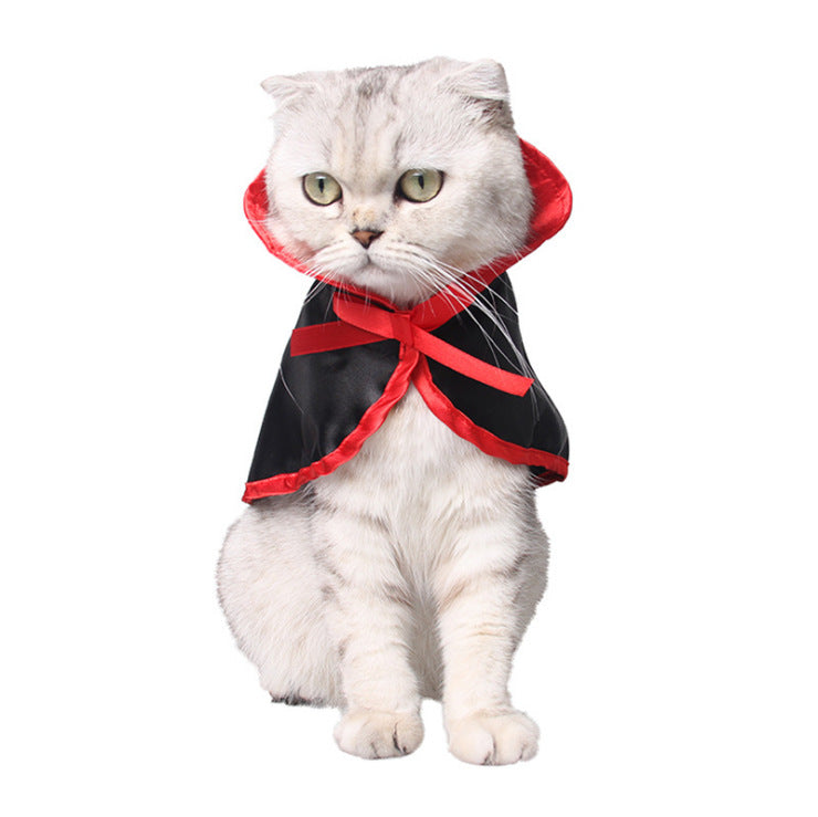 Halloween Pet Cloak for Cats and Small Dogs